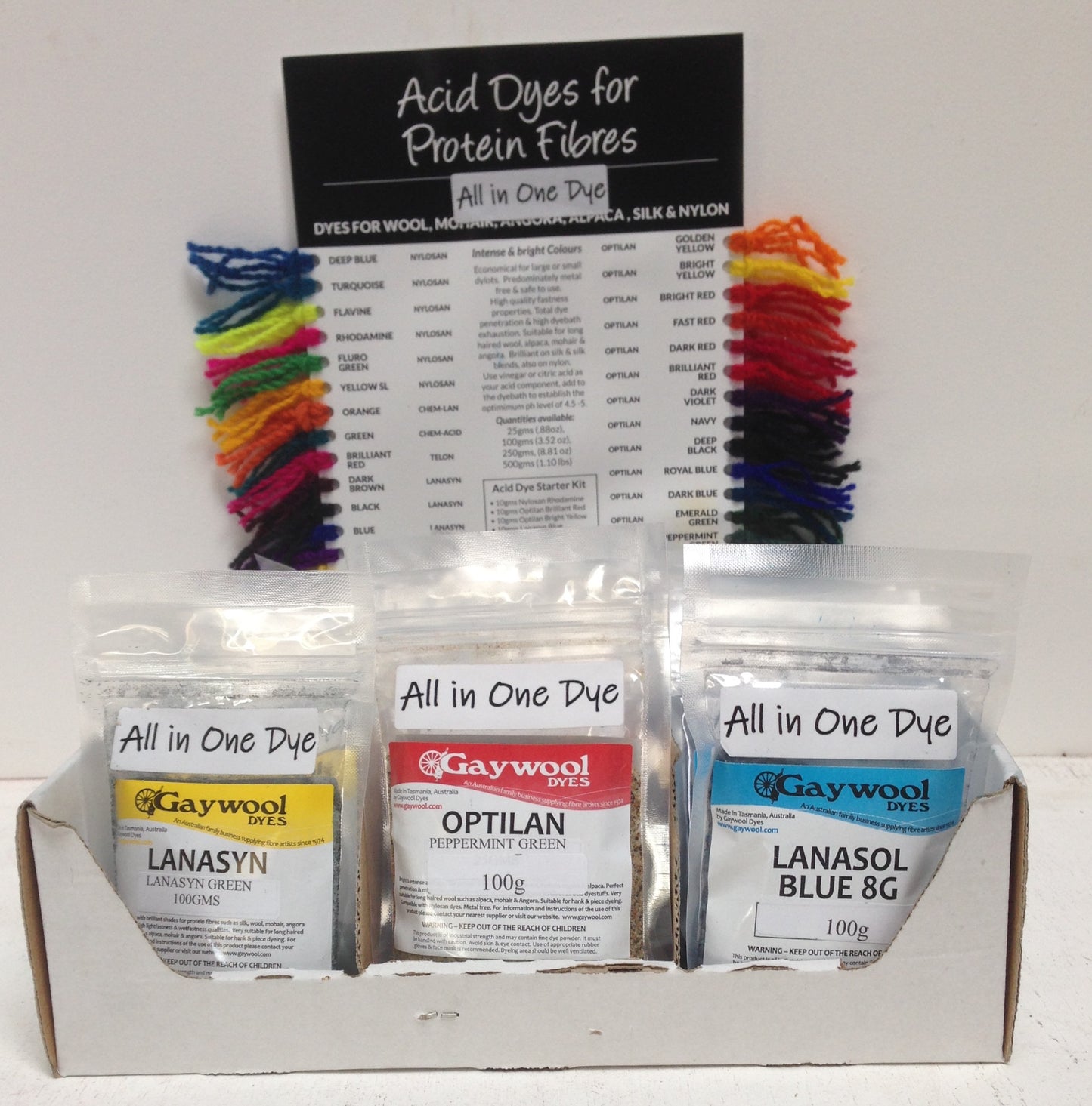 All in One Dyes Starter Set